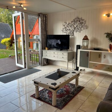 Chalet 60 holiday chalet at Kingsdown Holiday Park, Kent