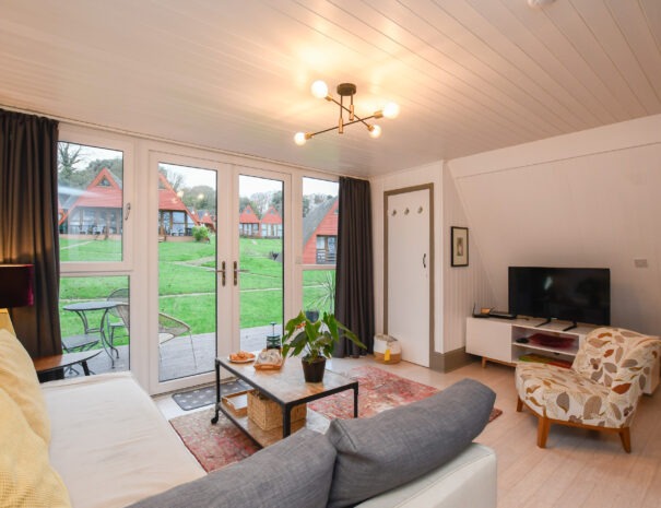 Chalet 53 holiday chalet at Kingsdown Holiday Park, Kent