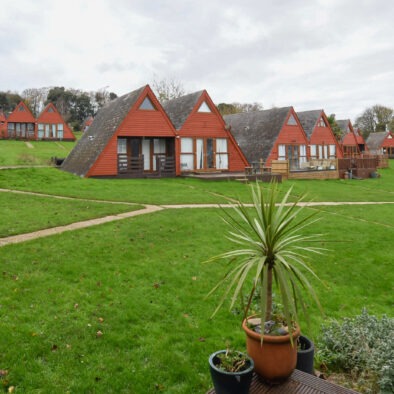 Holiday chalet at Kingsdown Holiday Park