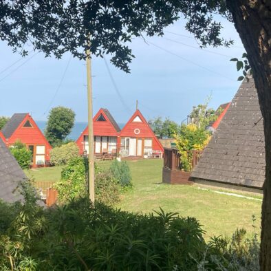 Holiday chalet at Kingsdown Holiday Park