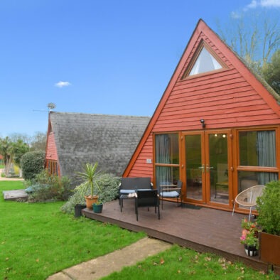 Holiday chalet at Kingsdown Holiday Park
