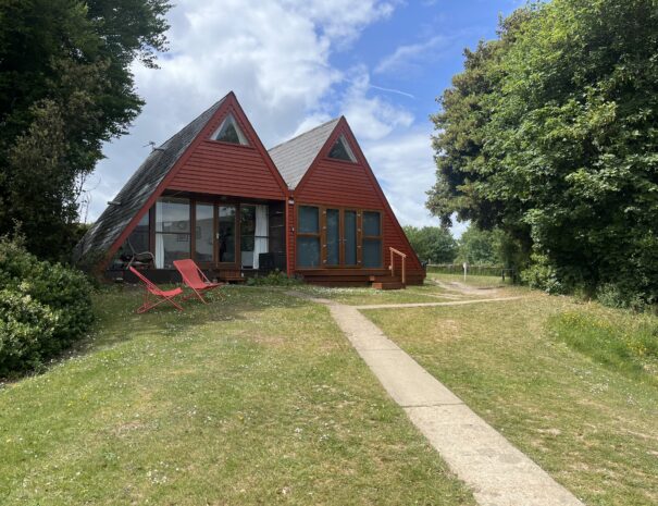 Front of chalet 1
